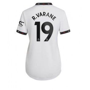 Manchester United Raphael Varane #19 kläder Kvinnor 2022-23 Bortatröja Kortärmad
